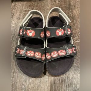 Birkenstock kids Halloween sandals